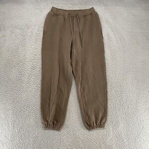 Lululemon Steady State Joggers Mens Small Brown Sweats Fleece Sweatpants